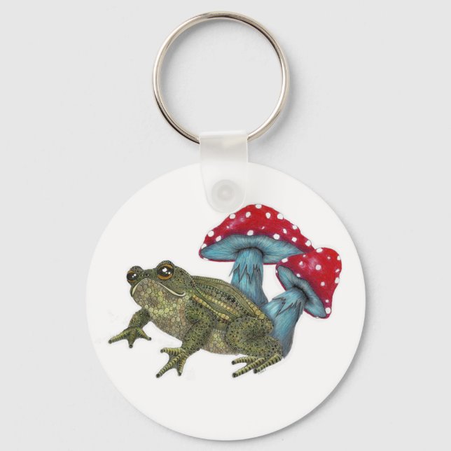 Llavero Toad and Toadstool (Anverso)