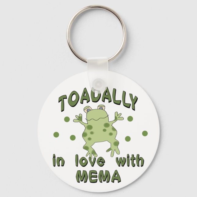 Llavero TOADALLY Love Mema Frog (Anverso)
