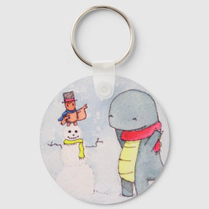 Llavero Tobey y Max Snowman