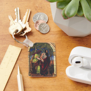 Llavero Tobías ciego y esposa Anna, Religión Antigua