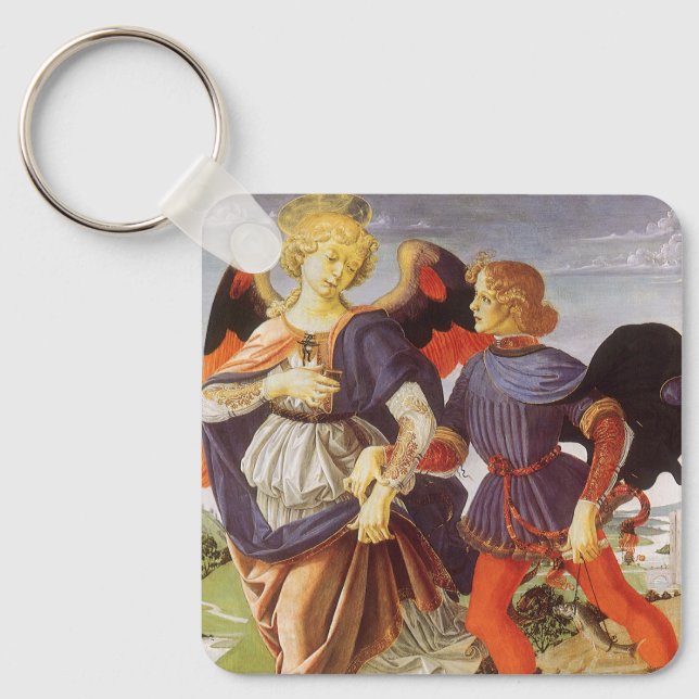 Llavero Tobias y el ángel de Andrea del Verrocchio (Anverso)