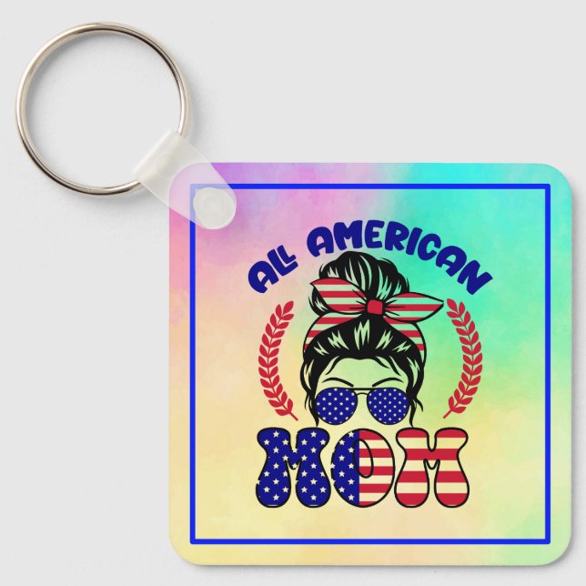 Llavero Toda la Mamá Americana (Anverso)