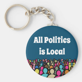 Llavero Toda la política es local 2024