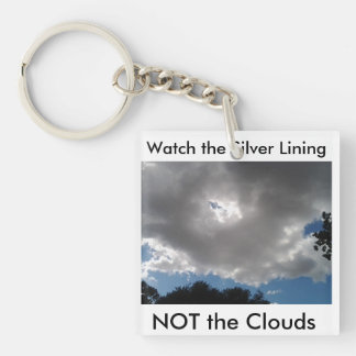 Llavero Toda Nube Tiene Un Rastro De Plata