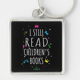 Llavero Todavía leo libros para niños