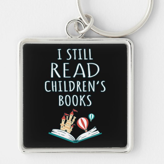 Llavero Todavía leo libros para niños II (Frente)