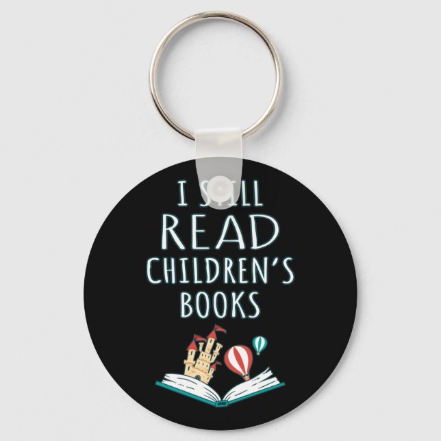 Llavero Todavía leo libros para niños II (Anverso)