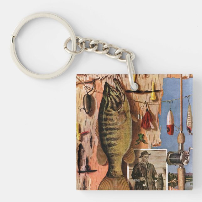 Llavero Todavía pesca de vida de Juan Atherton (Frente)