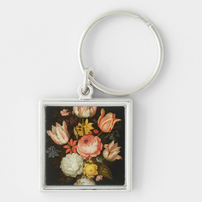 Llavero Todavía vida con las flores (Frente)