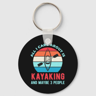 Llavero Todo Lo Que Me Importa Es El Kayak