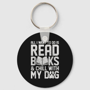 Llavero Todo Lo Que Quiero Hacer Es Leer Libros Divertidos