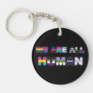 Llavero Todo negro humano