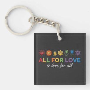 Llavero Todo por el amor y el amor para todos - Igualdad y