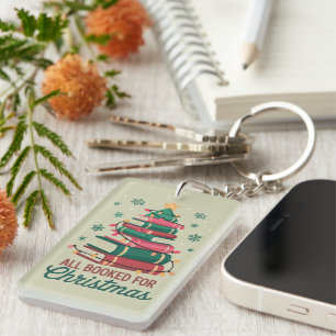 Llavero Todo reservado para el árbol de Navidad del biblio
