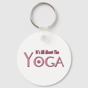 Llavero Todo se trata del yoga