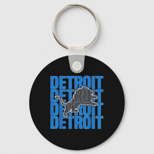 Llavero Todo temple - Detroit Frio Retro Amantes de los Le