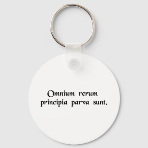 Llavero Todo tiene un pequeño principio
