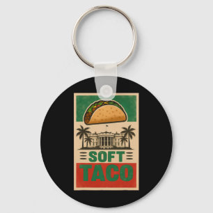 Llavero ¡Todos aman a los tacos! ¡Vamos Taco! Taco suave