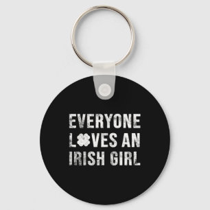 Llavero Todos aman a un Chica irlandés