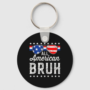 Llavero Todos Los Americanos Bruh 4 De Julio Niños Patriót