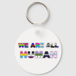 Llavero Todos los blancos humanos