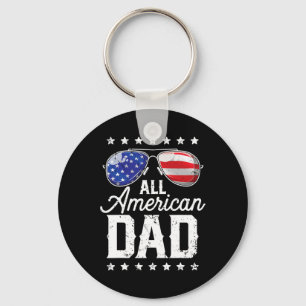 Llavero Todos los norteamericanos del 4 de julio Día del P