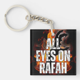 Llavero TODOS LOS OJOS EN RAFAH - Masacre palestina de Raf