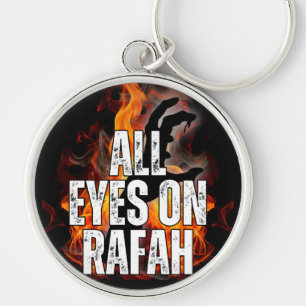 Llavero TODOS LOS OJOS EN RAFAH - Masacre palestina de Raf