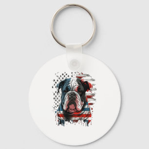 Llavero TODOS LOS PERROS AMERICANOS HOMBRES DE bulldog ing