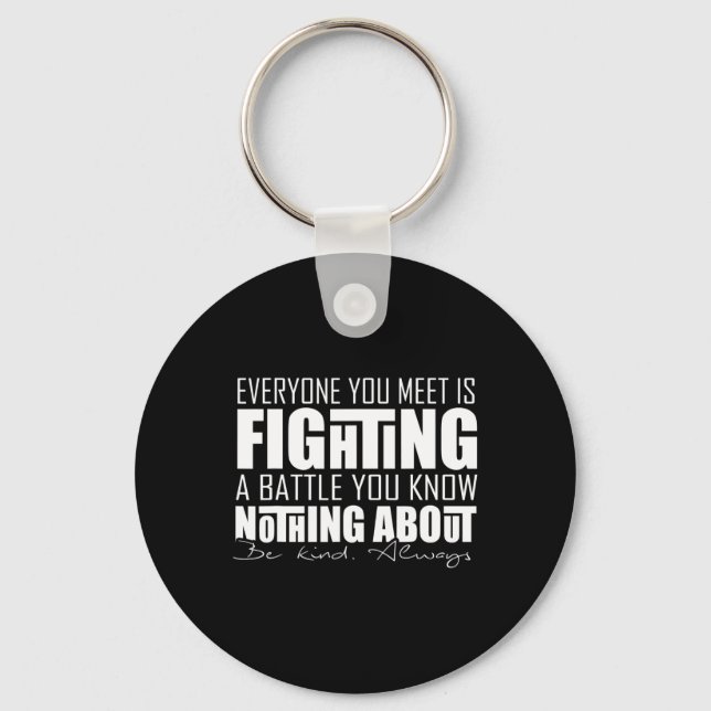 Llavero 'Todos los que conoces' Motivación para el disfraz (Anverso)