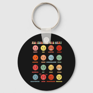 Llavero Todos Los Sentimientos Están Bien En Materia De Sa