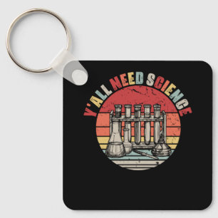 Llavero Todos necesitan enseñanza de química científica y