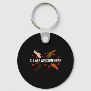 Llavero Todos Son Bienvenidos Aquí Teacher T shirt.png