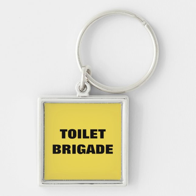 LLAVERO TOILET BRIGADE (Frente)
