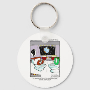 Llavero Toilets From Outer Space Funny Tees Mugs Cards Etc