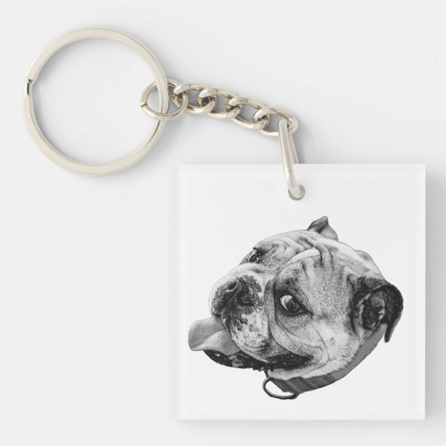 Llavero Token de Mascota Natural (Frente)