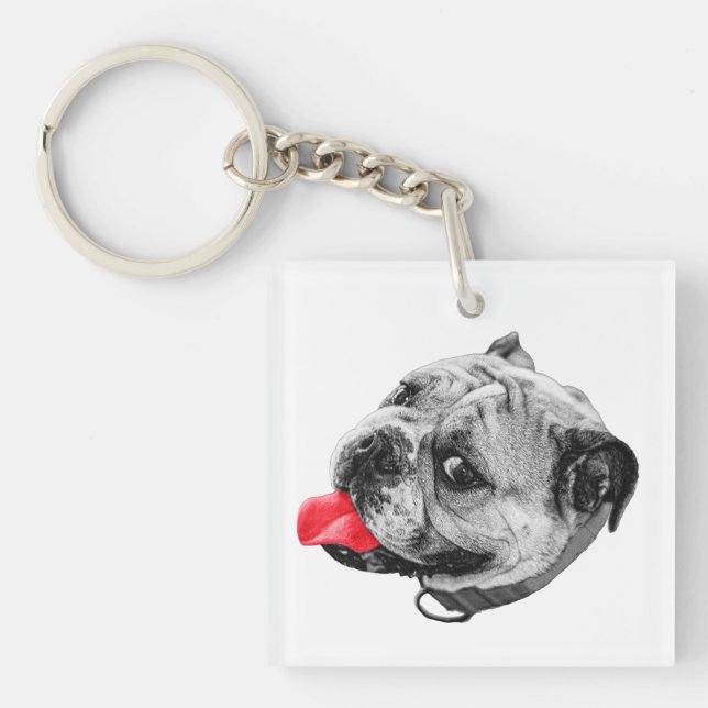 Llavero Token Lick Rojo (Frente)