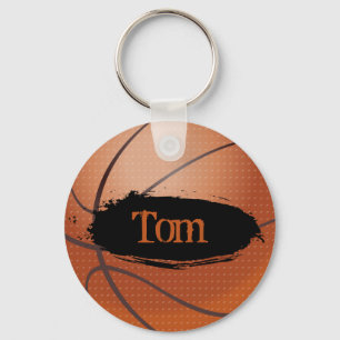 Llavero Tom Grunge Cadena de claves de baloncesto / Anillo