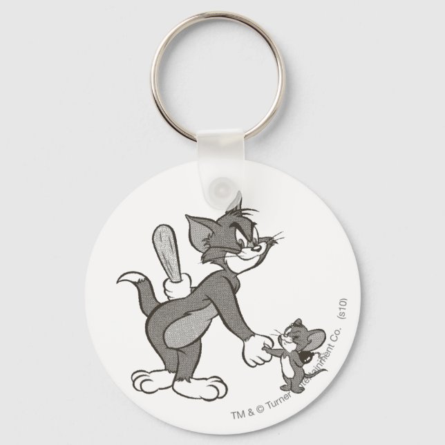 Llavero Tom Y Jerry Deceitful Handshake (Anverso)