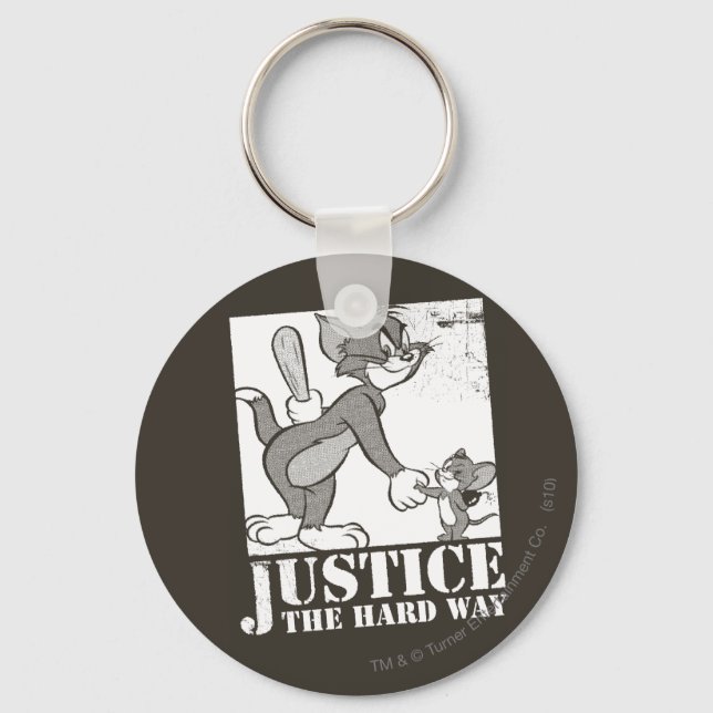 Llavero Tom Y Jerry Justice (Anverso)