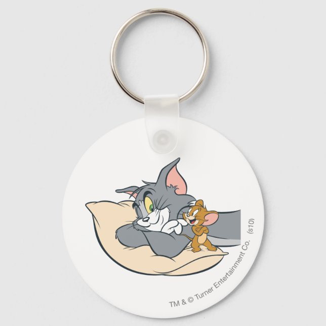 Llavero Tom y Jerry On Pillow (Anverso)
