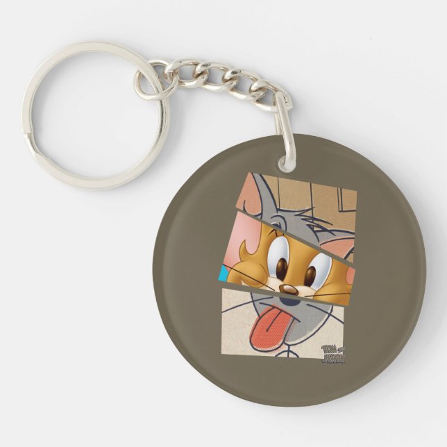 Llavero Tom Y Jerry | Tom Y Jerry Mashup (Frente)