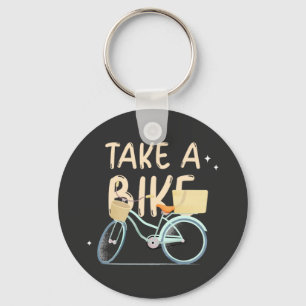 Llavero Toma una bicicleta
