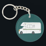 Llavero TOMAR SIEMPRE EL ESCENIC RUTE Motorhome Camping RV<br><div class="desc">Personalizar esta linda cadena de claves con tu propio texto, tu nombre o cualquier otra cosa que te guste. Prepárate para tu viaje por carretera con este diseño vintage de RV, hecho a mano por mí para ti! Revisa mi tienda por muchos otros artículos que coincidan!</div>