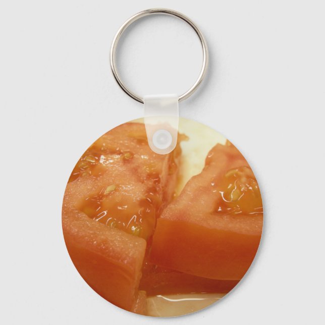 Llavero Tomate rebanado (Anverso)