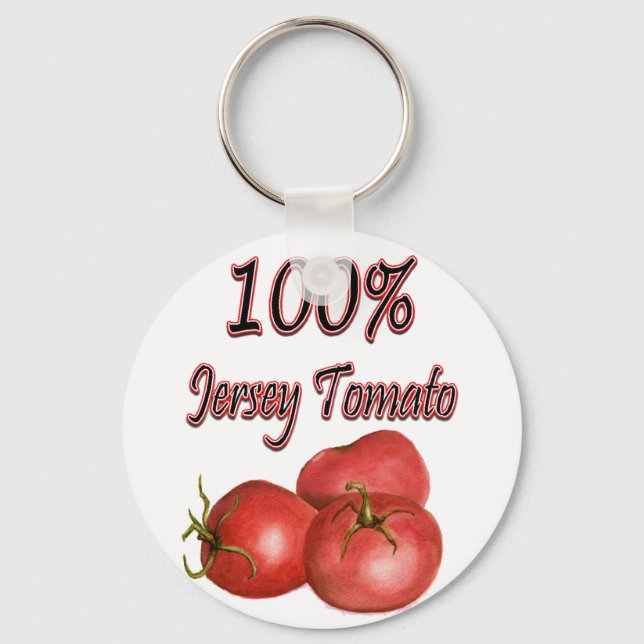 Llavero Tomates de Jersey 100% (Anverso)