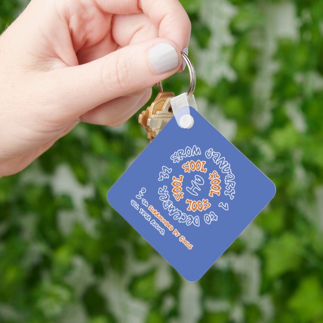 Llavero Tontos todo el año (Mano)