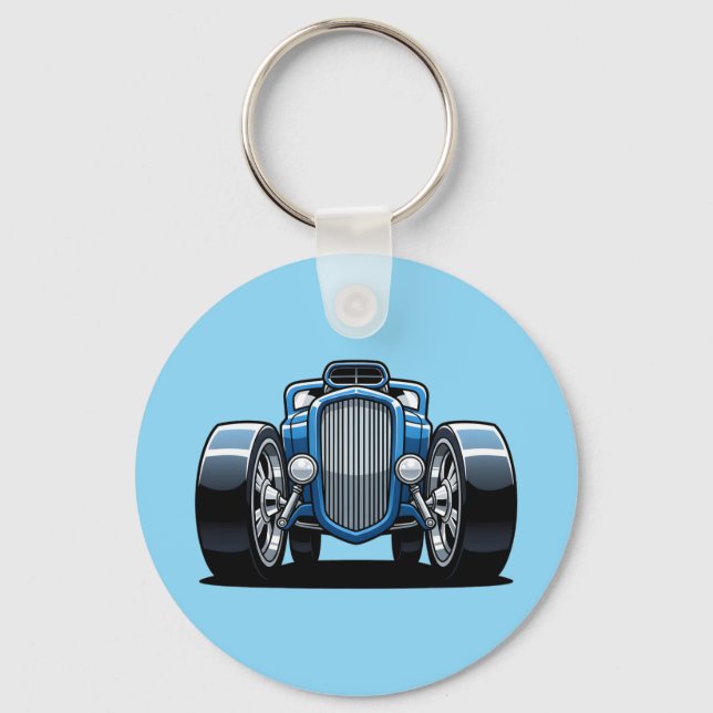 Llavero Toon Hotrod Art  (Anverso)