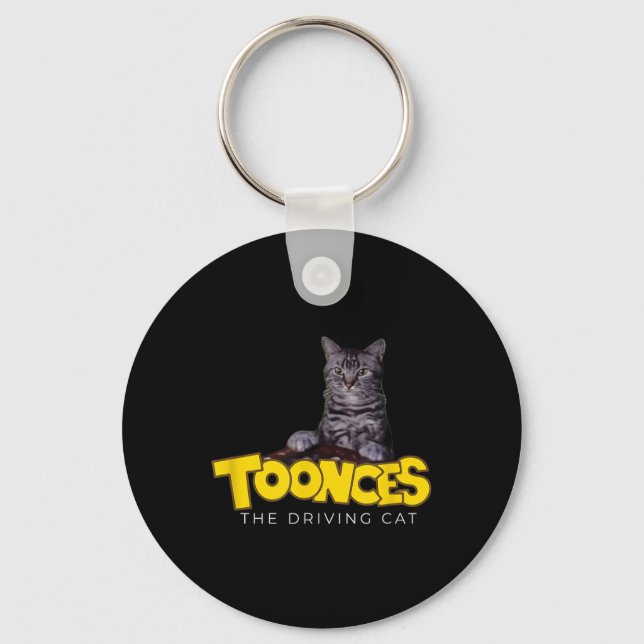 Llavero Toonces El Gato Conductor (Anverso)