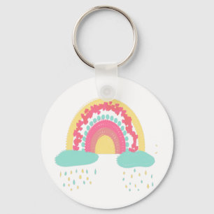 Llavero Tootsie Fruity Rainbow Keychain